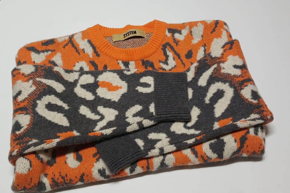 시스템 SYSTEM 캐시미어혼방 니트 스웨터 상품이미지4