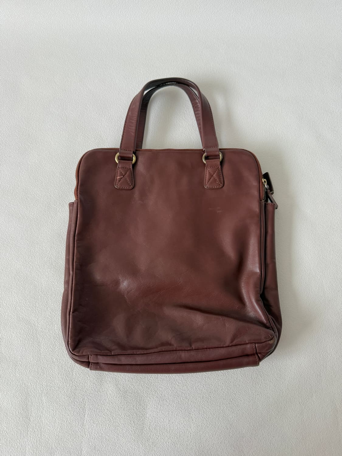 Monsac 레더 토트백 상품이미지5