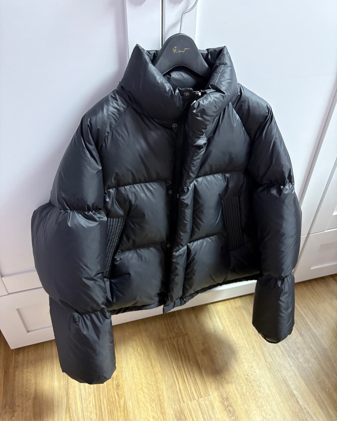 시야쥬 블랙 패딩 상품이미지6