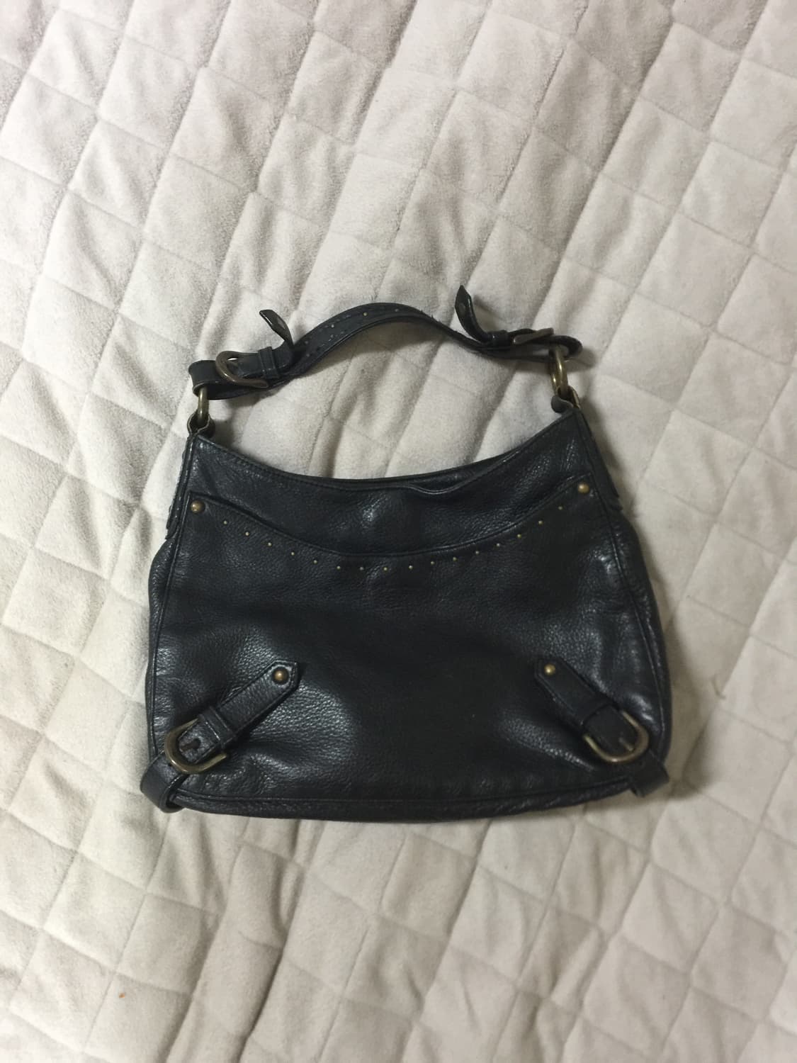 빈티지 레더백 상품이미지1