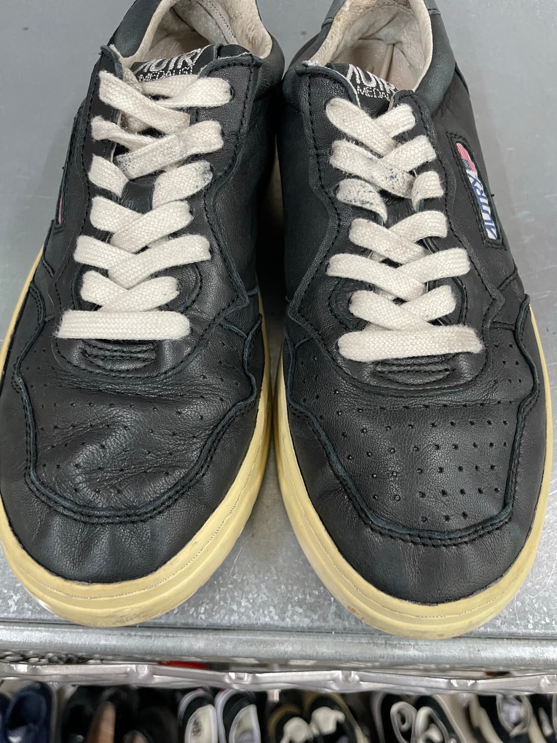 오트리 고트 레더 스니커즈 블랙 41 상품이미지7