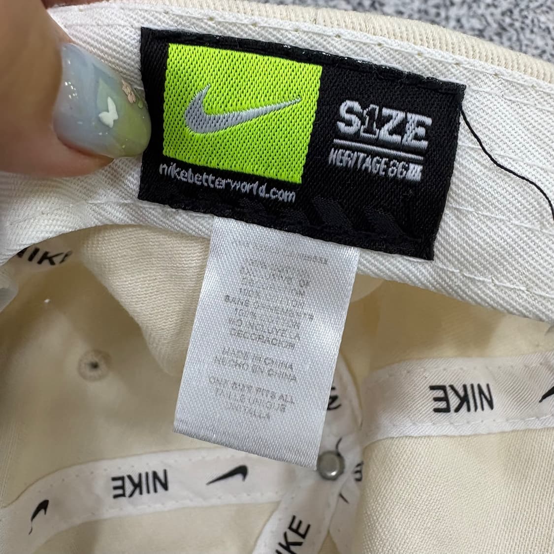 ONE SIZE 나이키 Nike 볼캡 모자 0602J2 상품이미지6
