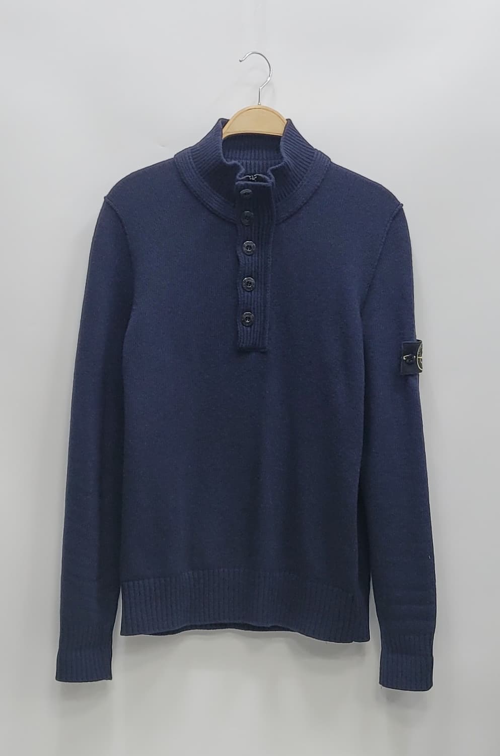 STONE ISLAND 스톤아일랜드 하프 집업 하이넥 니트 / 남 M  상품이미지1