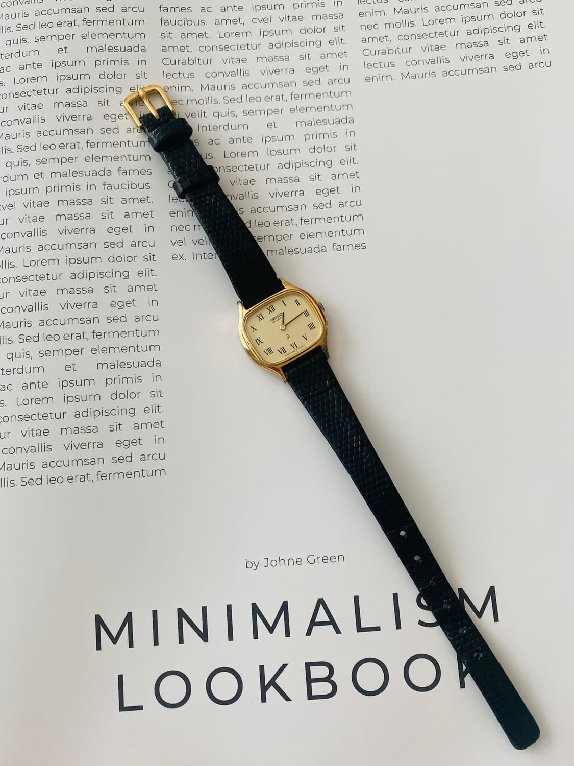 Seiko 세이코 쿼츠 클래식 로만 골드 상품이미지3