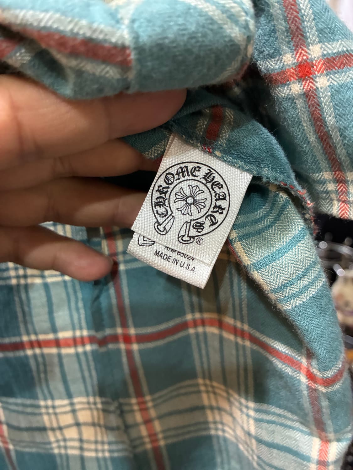 00s Chrome Hearts 크롬하츠 스타 버클 웨스턴 셔츠 상품이미지8