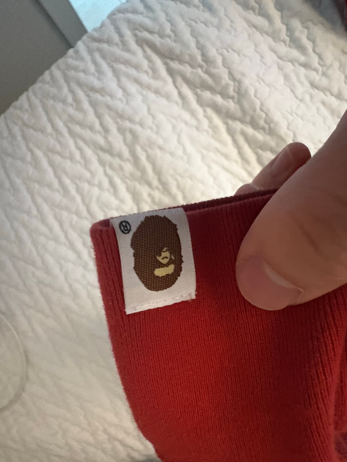 베이프 더블샤크 후드집업 레드 L 상품이미지5