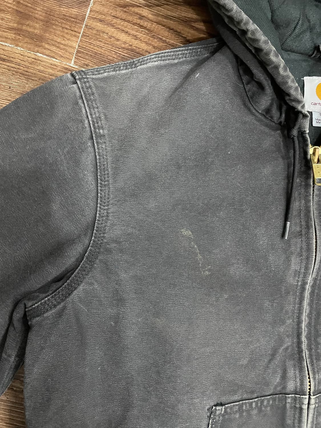 칼하트 J130 BLK 액티브 자켓 블랙 상품이미지6