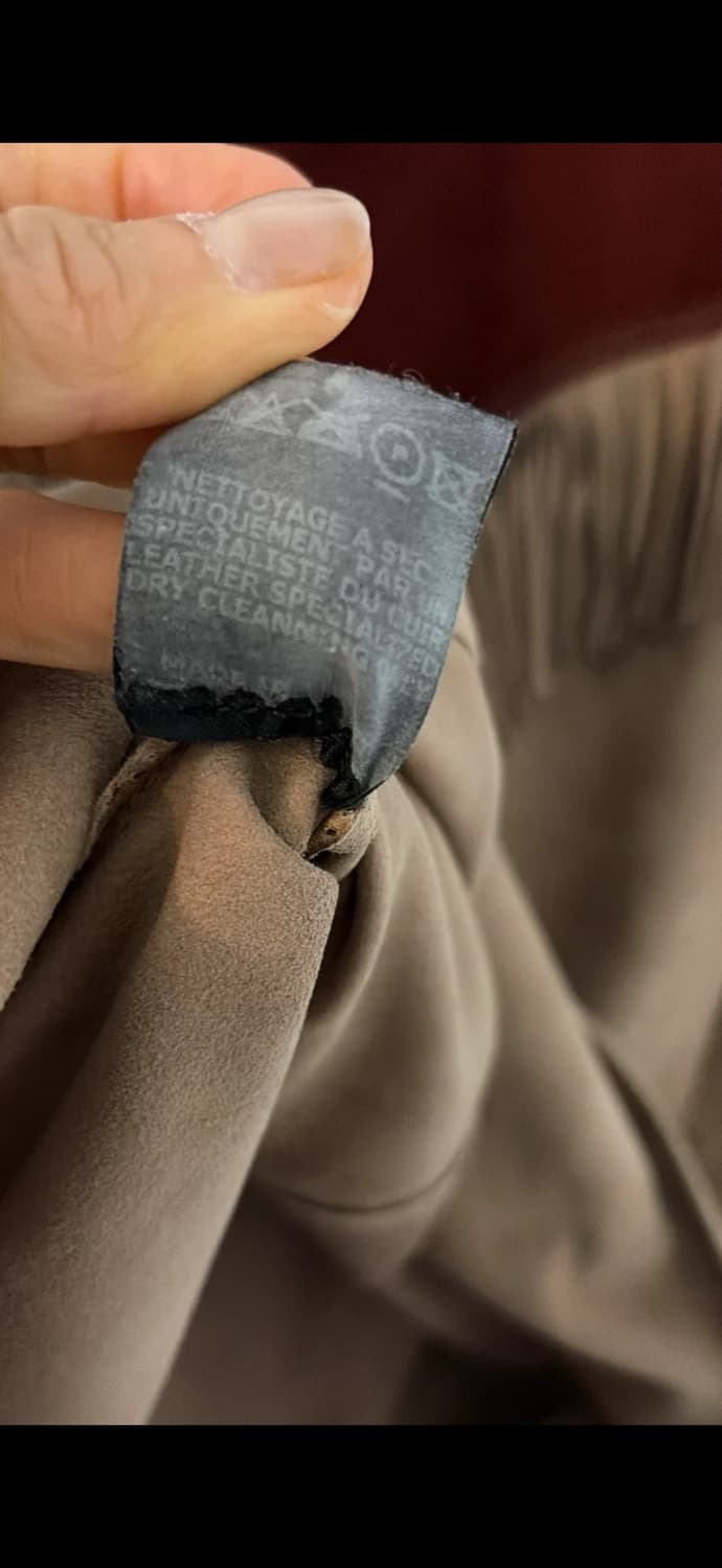 Isabel Marant 스웨이드 프린지 블라우스 44,55 정품 상품이미지3