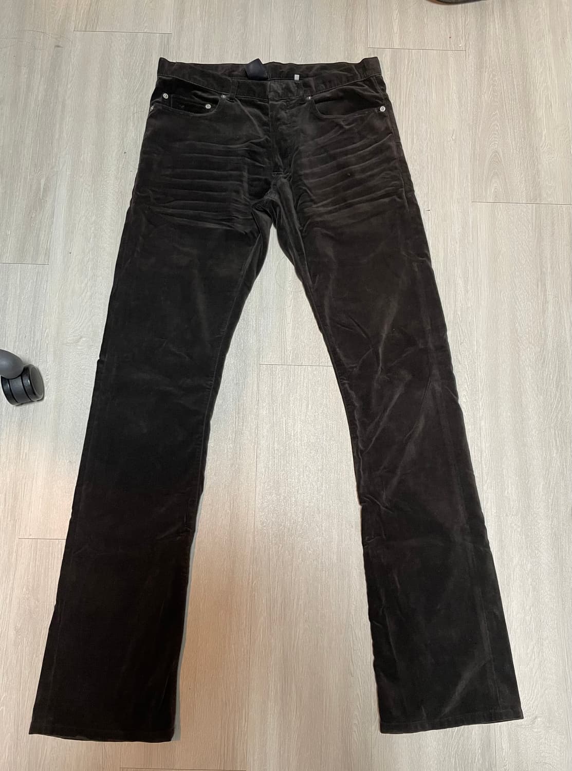 디올옴므/05fw 플레어 벨루어팬츠/32 상품이미지2