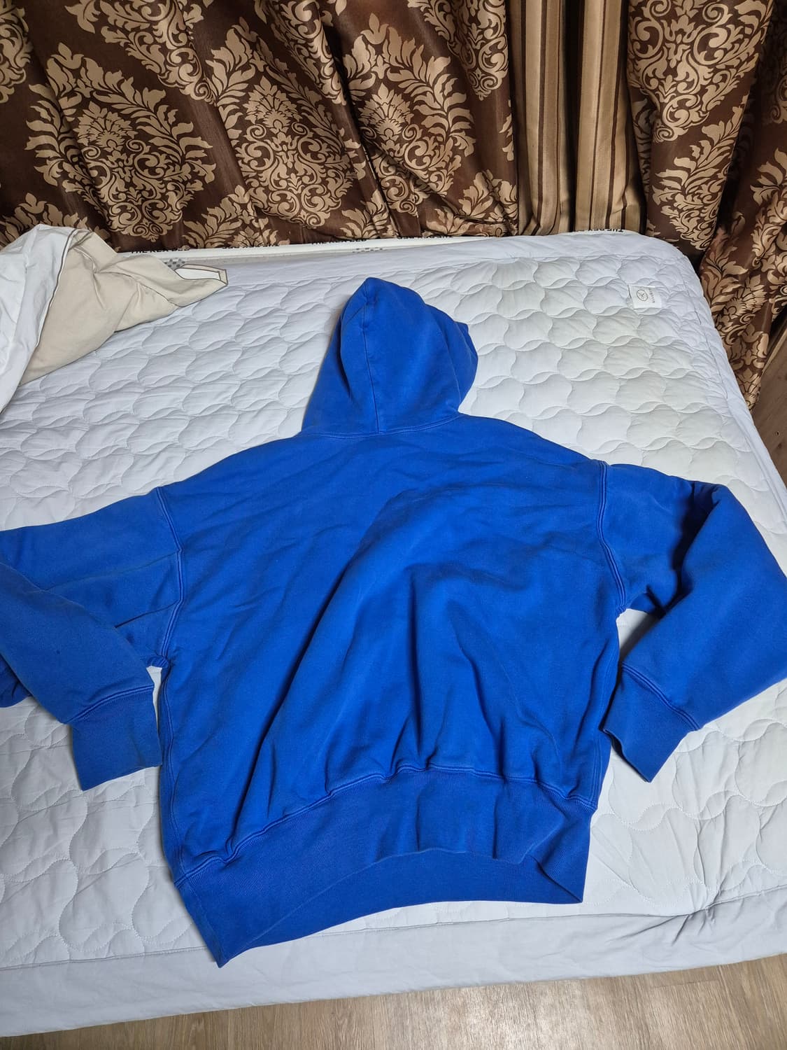 [L] 이지 갭 후드 블루 파랑색 yzy 칸예 상품이미지6