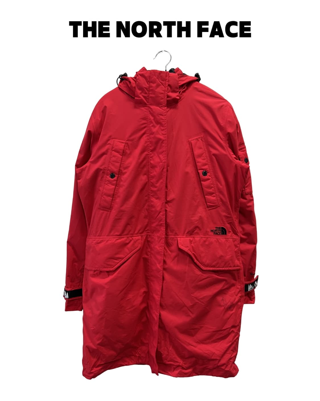 노스페이스 화이트라벨 우먼스 모니카 방수 바람막이 자켓 레드 (내피 경량 상품이미지1