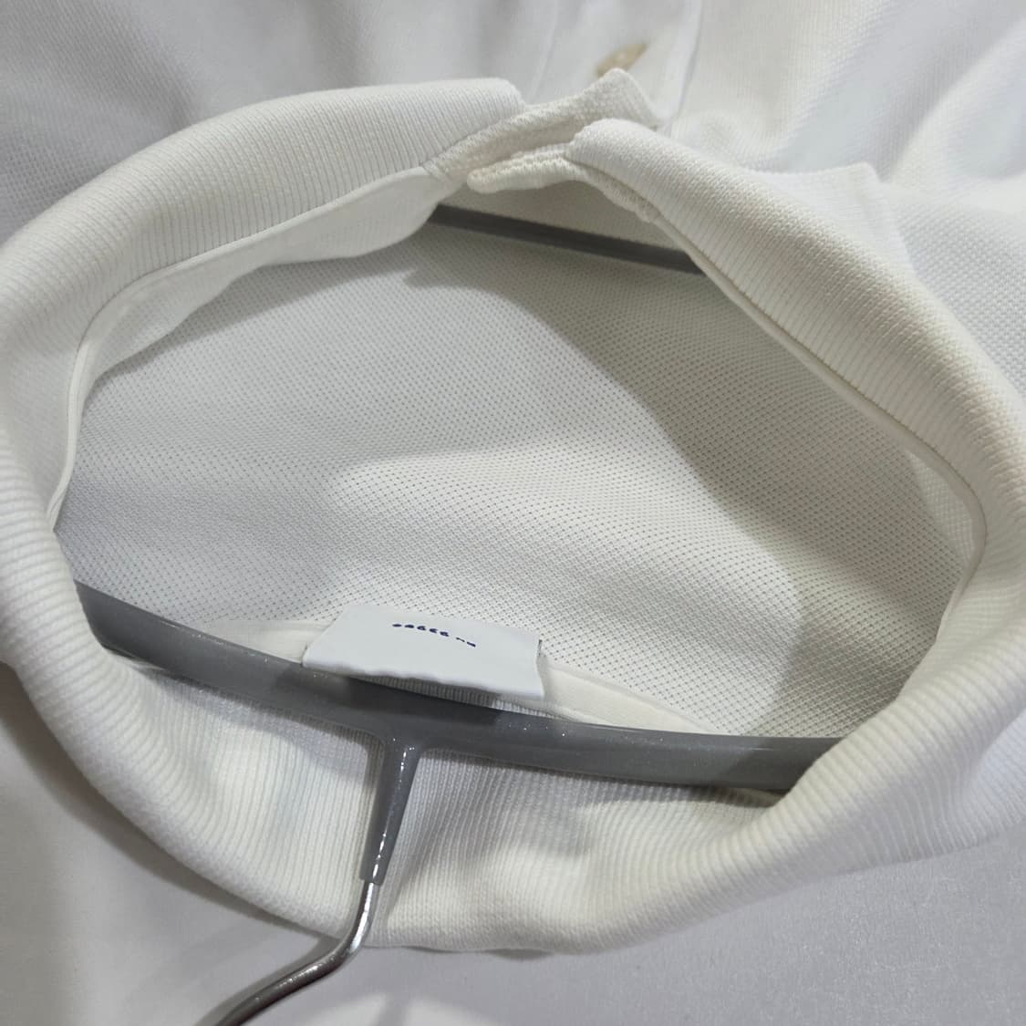 브룩스브라더스 피케 카라 반팔티 화이트 M 상품이미지6