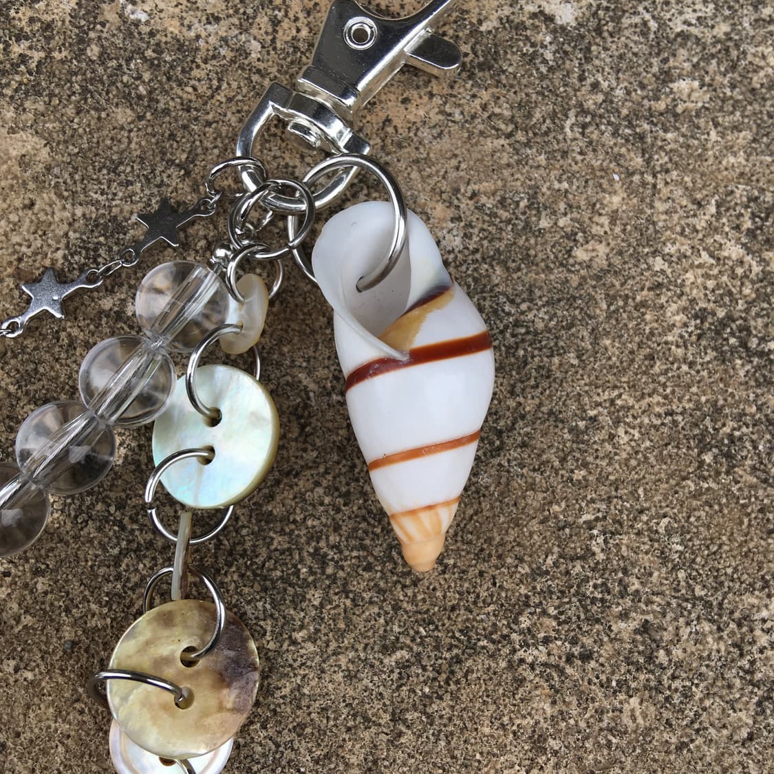 ocean pearl Keyring (handmade) 상품이미지3