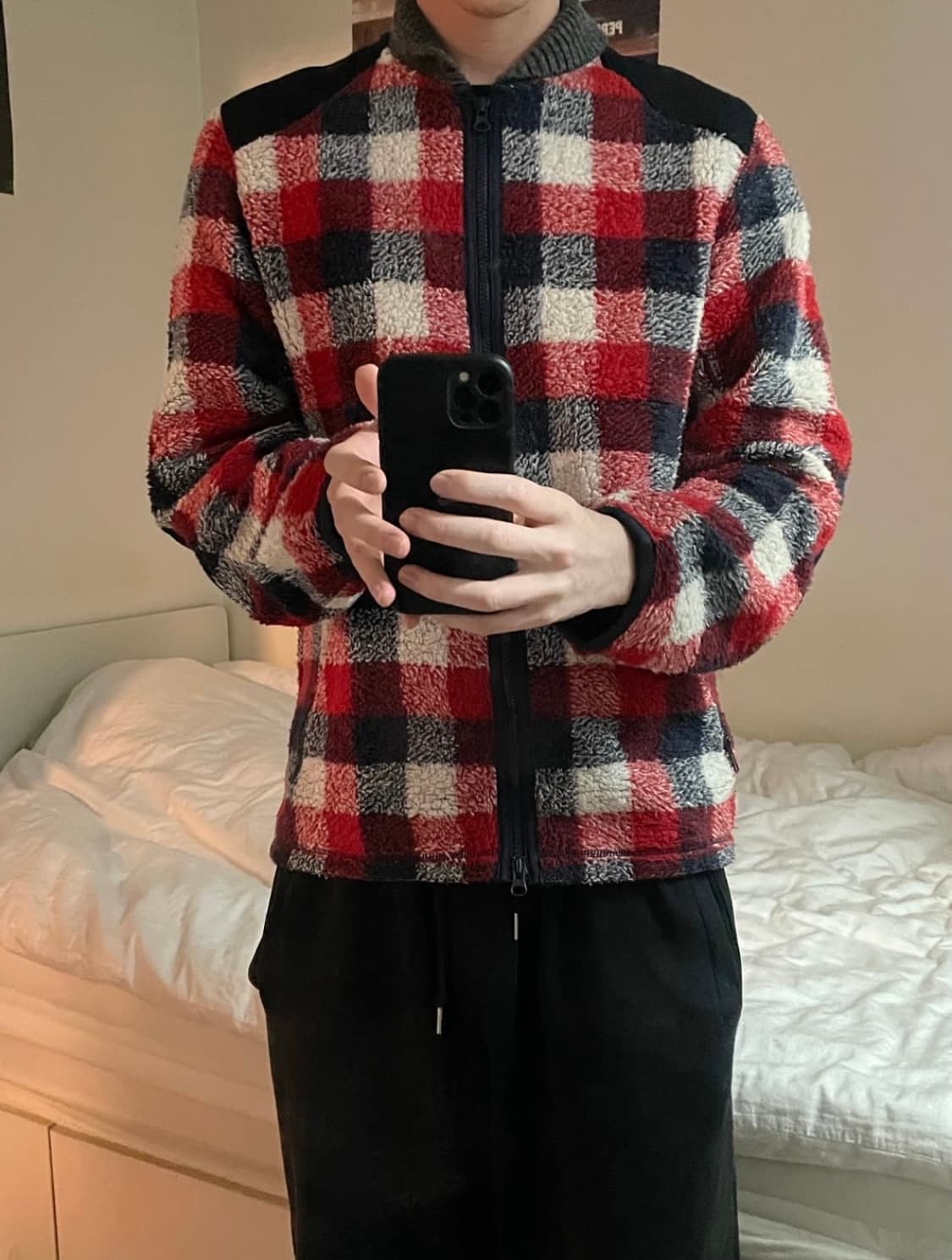 Junya watanabe 울 플리스 가디건 상품이미지5