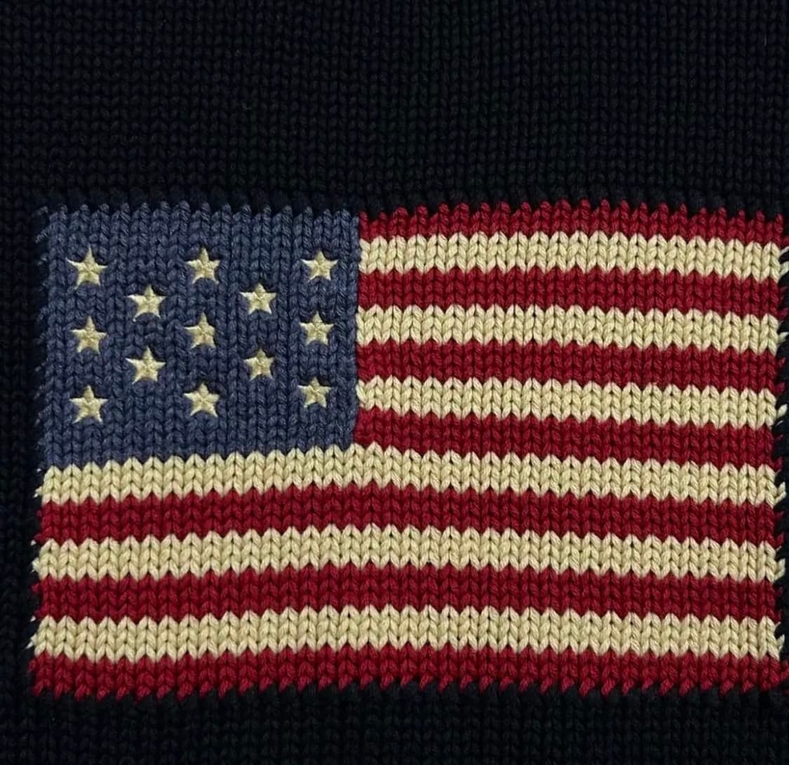 폴로 성조기 니트 상품이미지4
