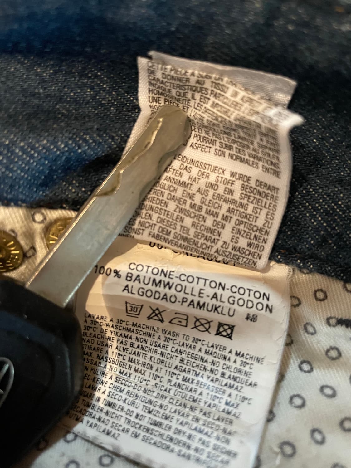 디젤 아카이브 made in Italy 28 데님 상품이미지5