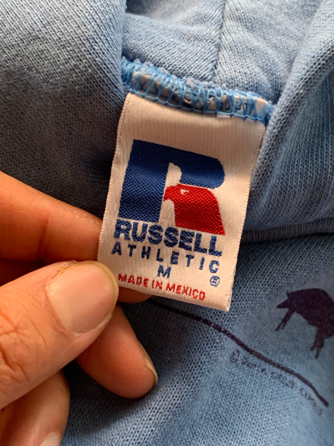 러셀 애슬레틱 튜블러 스웻후디 베이 헤이 앤 피드 상품이미지3