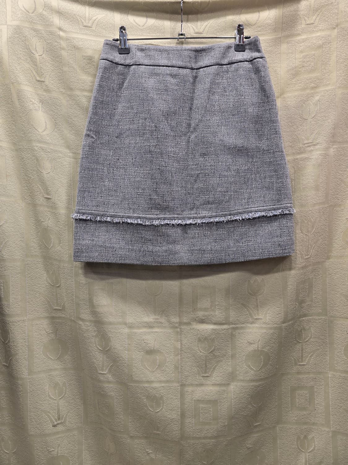 프론트로우 트위드 크롭 자켓 라이트 블루 44~55 상품이미지6