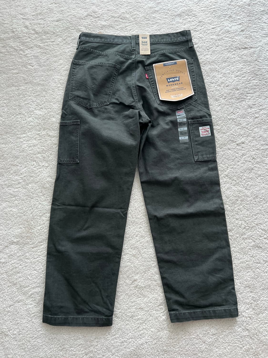 리바이스 568 루즈 스트레이트 더블니 카펜터 팬츠 상품이미지4