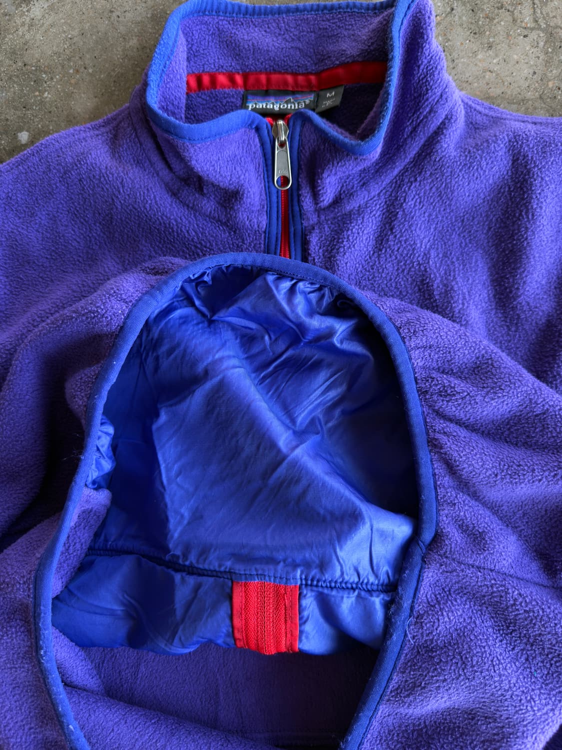 80-90s 파타고니아 하프집 플리스 상품이미지6
