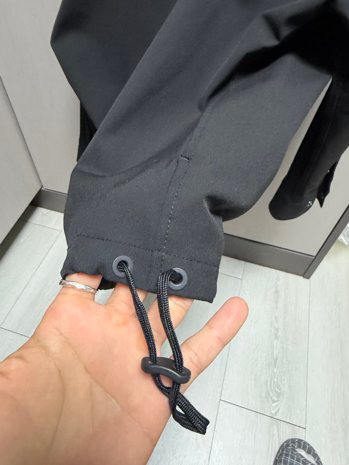 S) 유니클로 X Theory 블랙 셔츠 재킷 상품이미지7