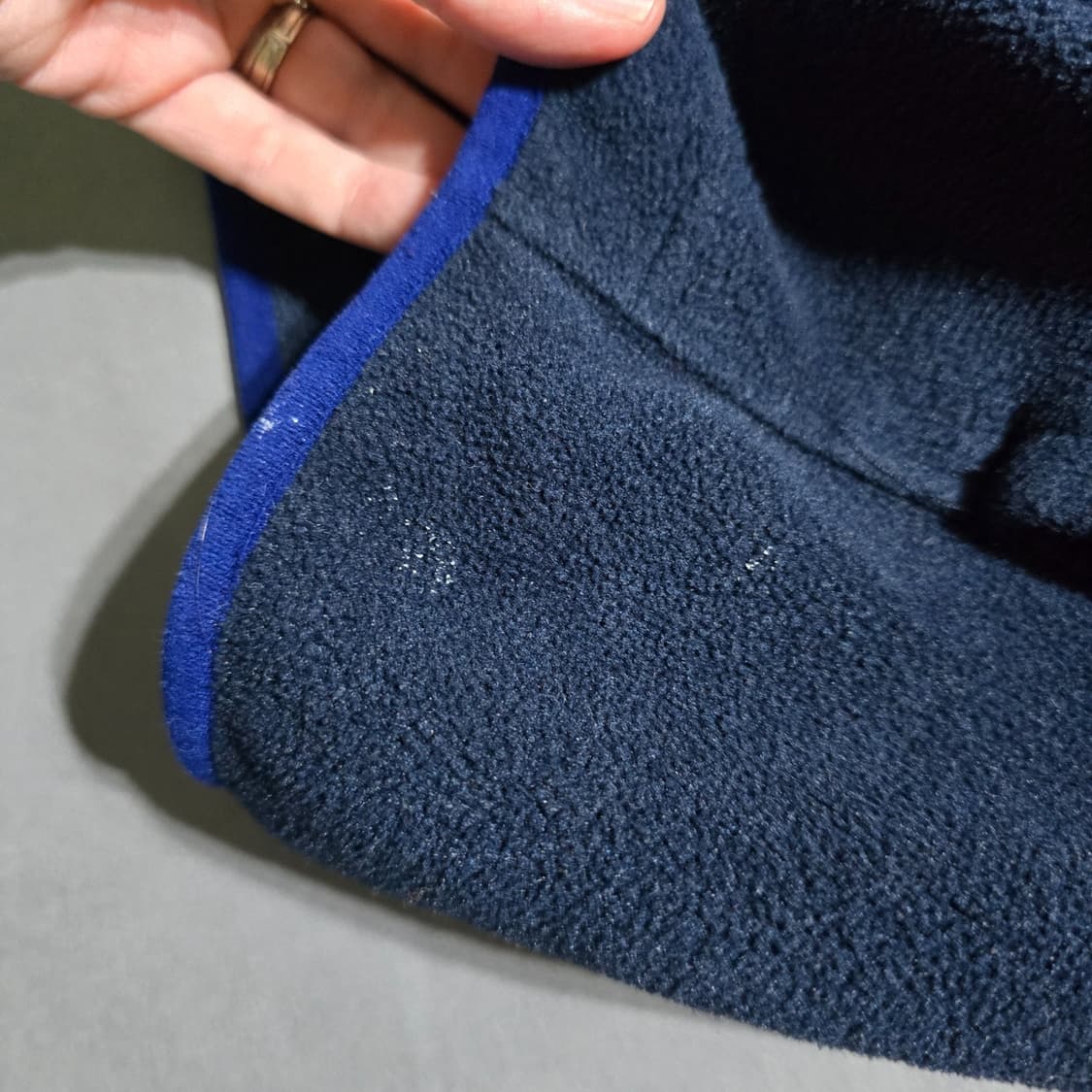 13FW 파타고니아 신칠라 후드 스냅-T 플리스 레드 네이비 블루 포켓 상품이미지6