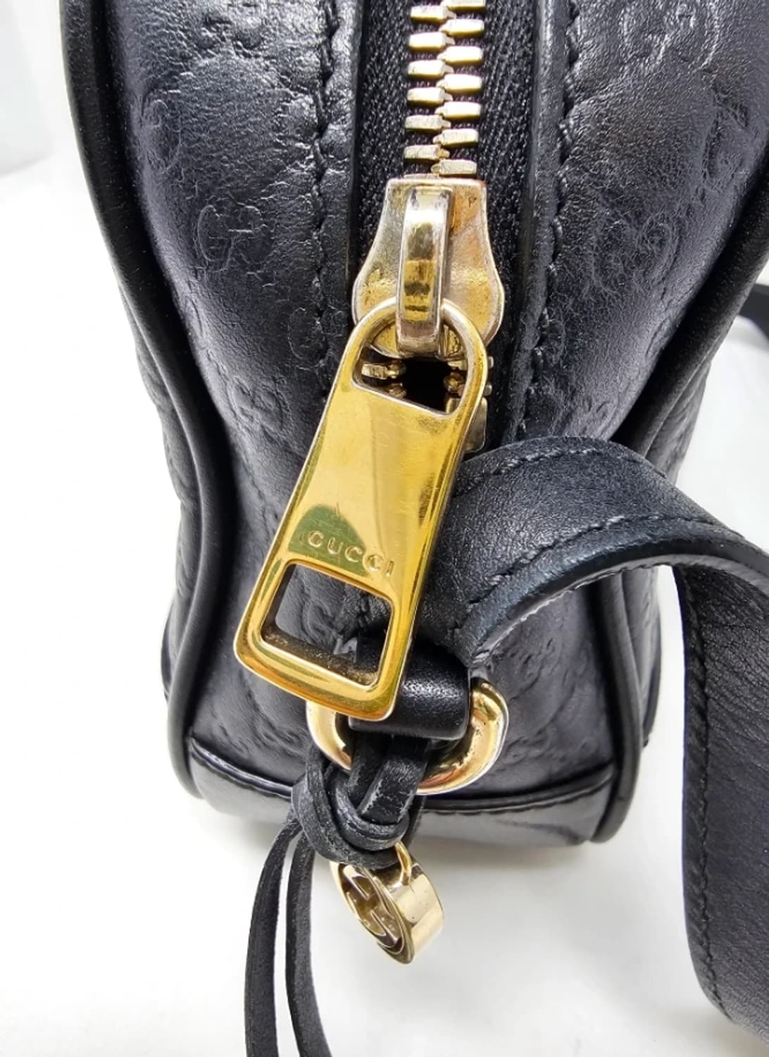 정품 구찌 마이크로시마 블랙 크로스백   상품이미지10