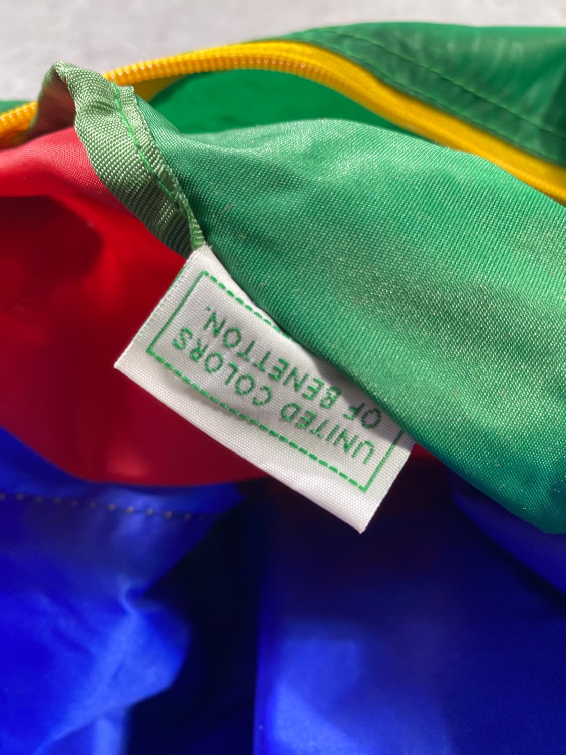 [60*40] 90s Benetton 베네통 나일론 더플백 상품이미지7