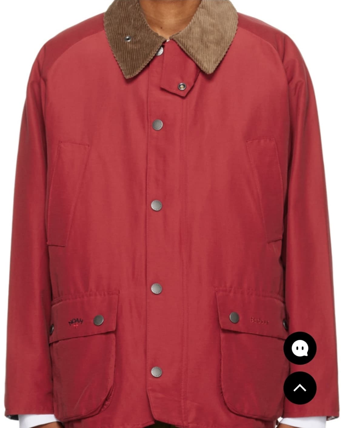 <구합니다>바버x노아 비데일 레드[L] 상품이미지1