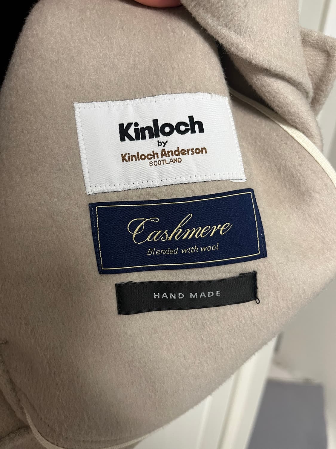 킨록 앤더슨 캐시미어 핸드메이드 자켓 상품이미지4