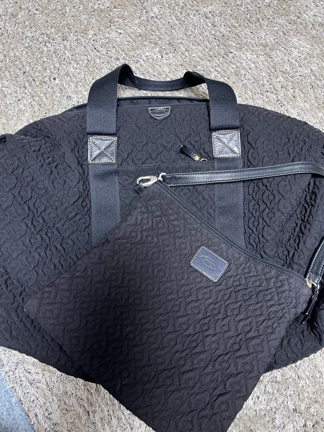 BRICS 여행용 토트백 과 파우치 크로스백 상품이미지1