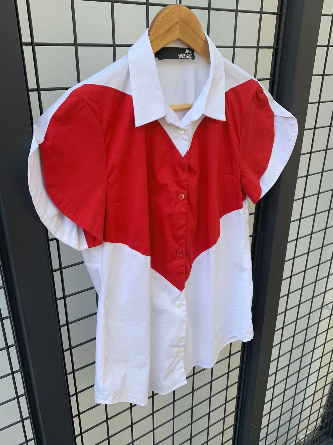 러브 모스키노 하트 반팔 셔츠 상품이미지2