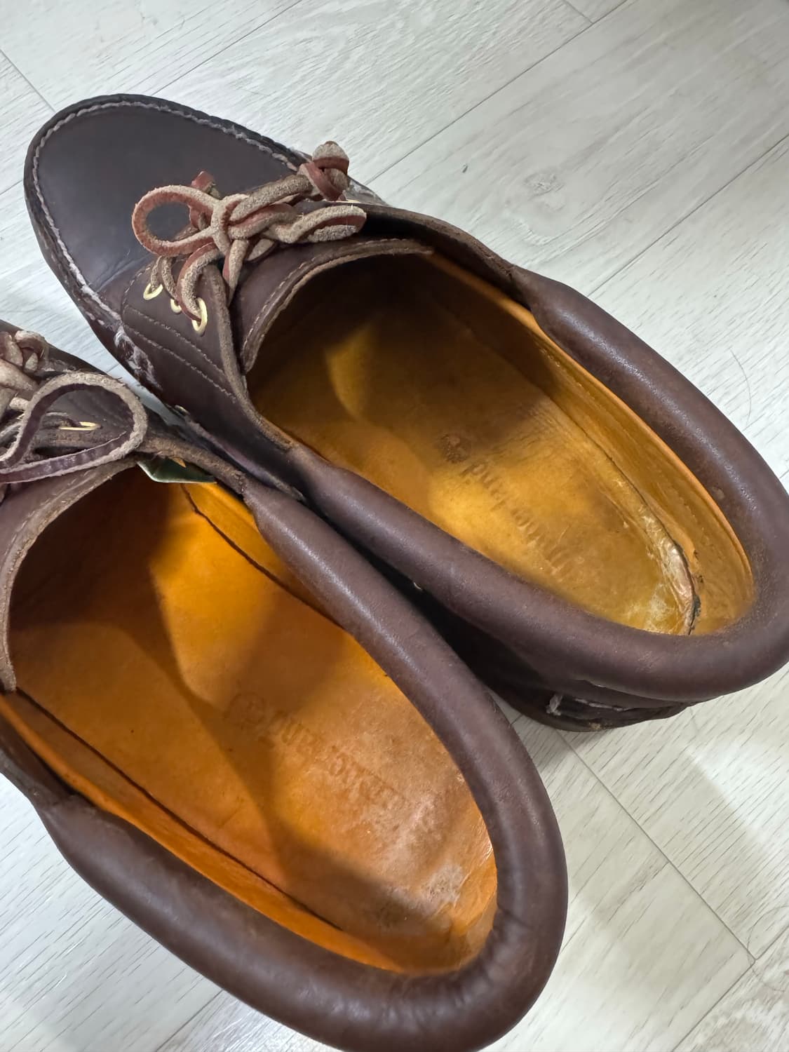 팀버랜드 브라운 보트슈즈 285mm 10.5 상품이미지8