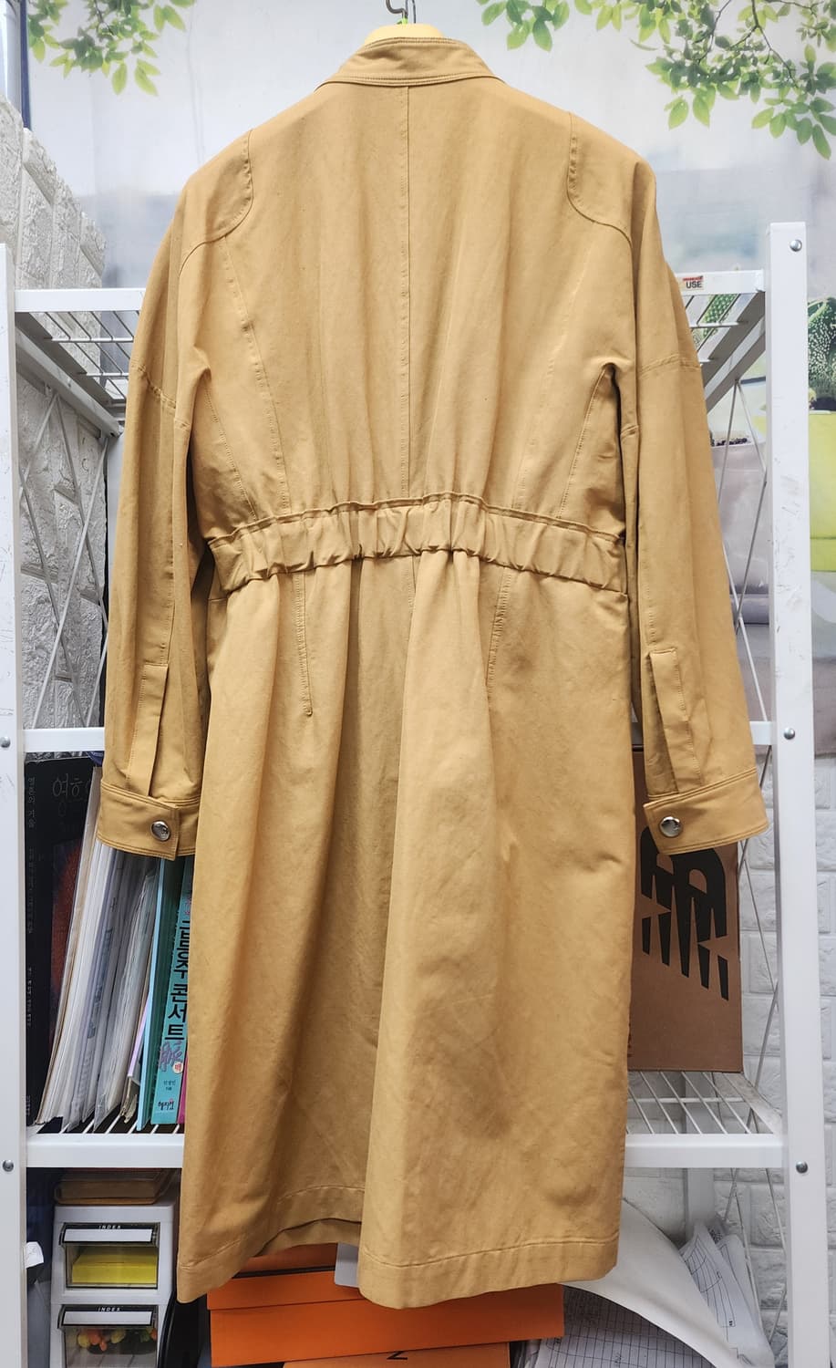 한섬 마인 원피스 55 코트형 원피스 간절기용 WM10 상품이미지4