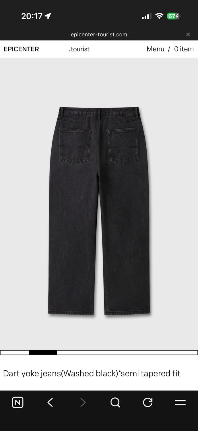 epicenter tourist dart york jeans 상품이미지2