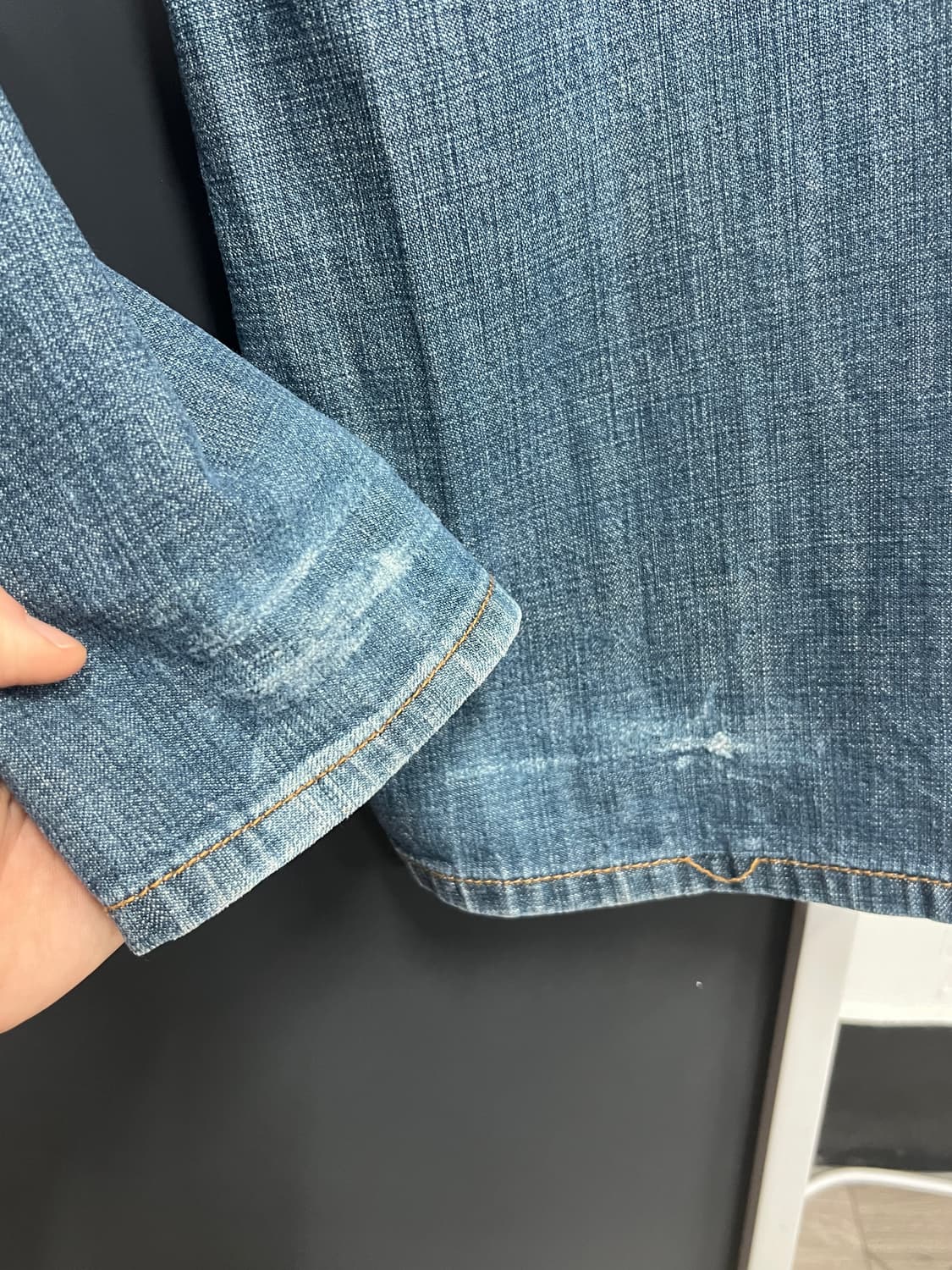 Levis 리바이스 221 오렌지탭 스트레이트핏 데님 팬츠 상품이미지4