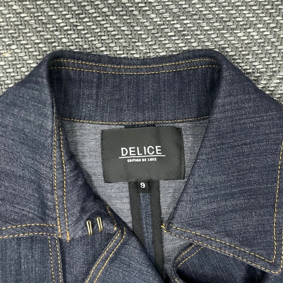 데리스 더블 버튼 데님 코트 v0324 상품이미지7