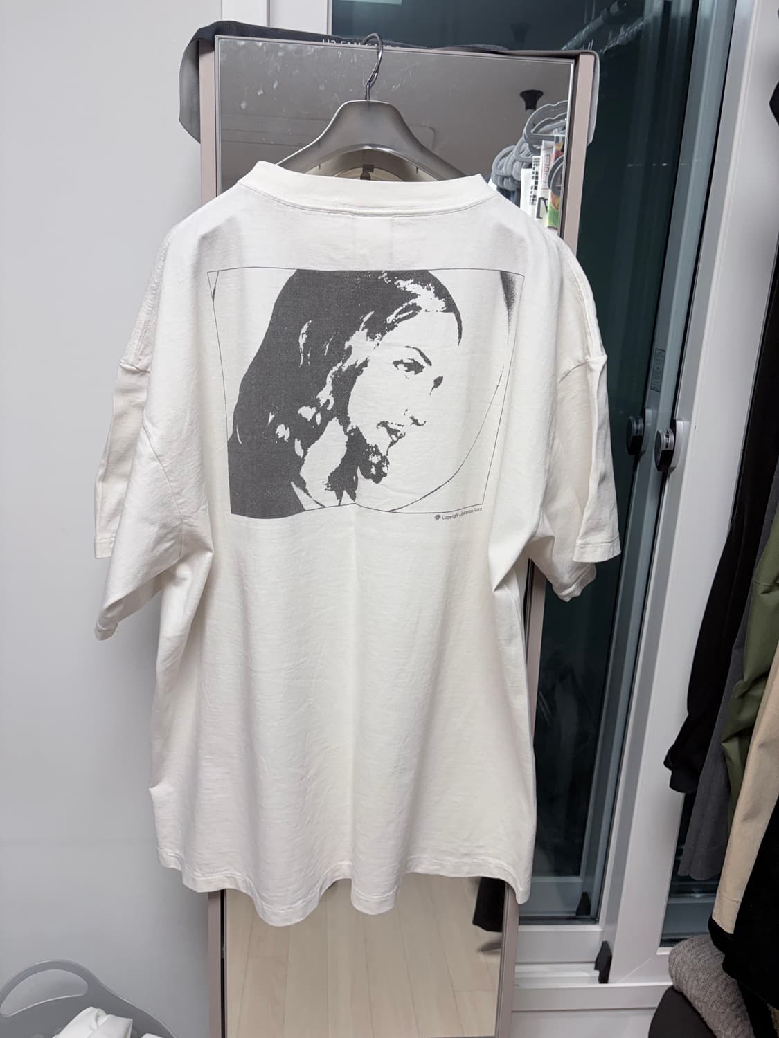 세인트미카엘 지저스 프린팅 티셔츠 3XL 상품이미지2