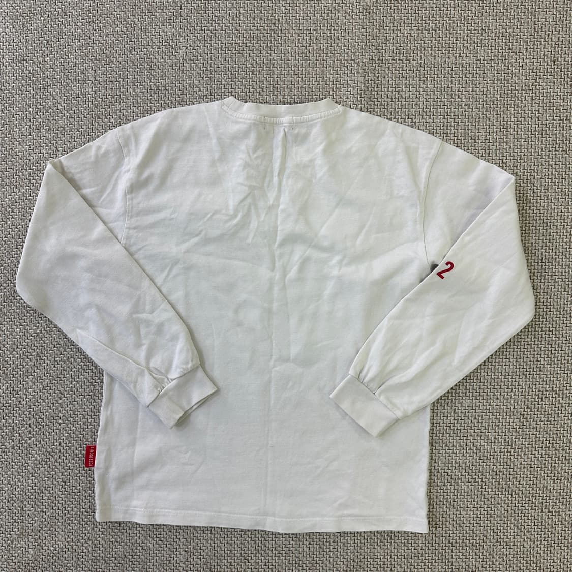 155 아이스비스킷 키즈 긴팔 맨투맨 0414D 상품이미지3