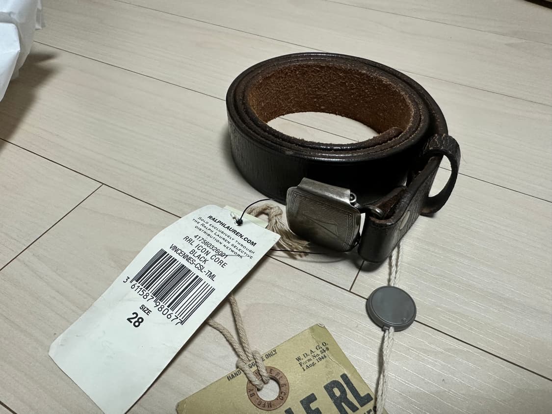 RRL 빈센스 블랙 28(30교환가능) 상품이미지2