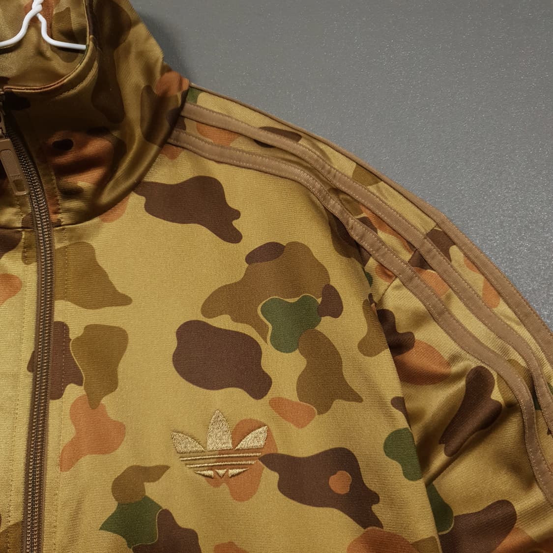 실측 M) 아디다스 유로파 파이어버드 대장급 희귀 카모 트랙탑 져지 자켓 상품이미지2