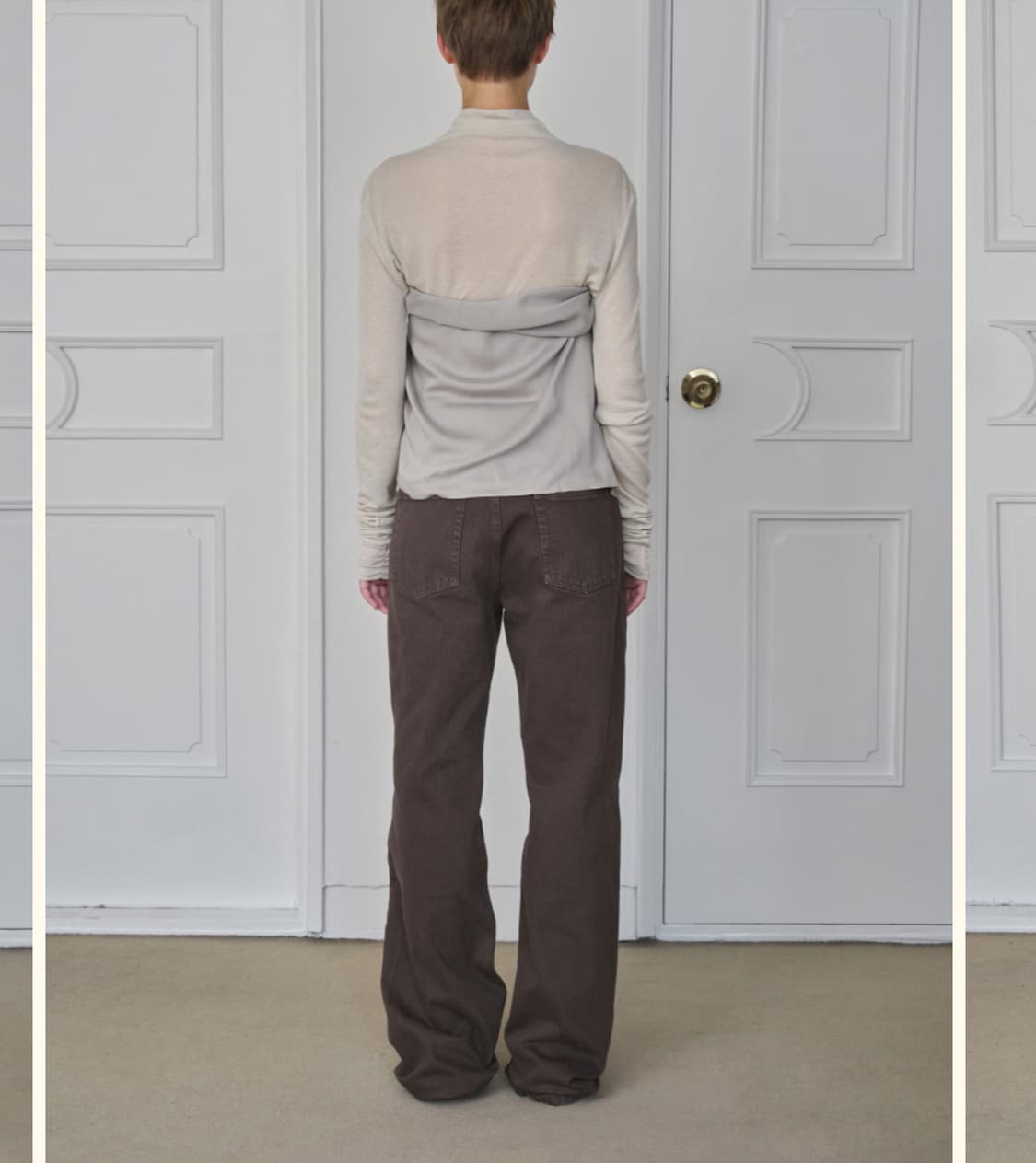 시메트릭퍼센트 스트레이트 스트라이프진스 상품이미지5