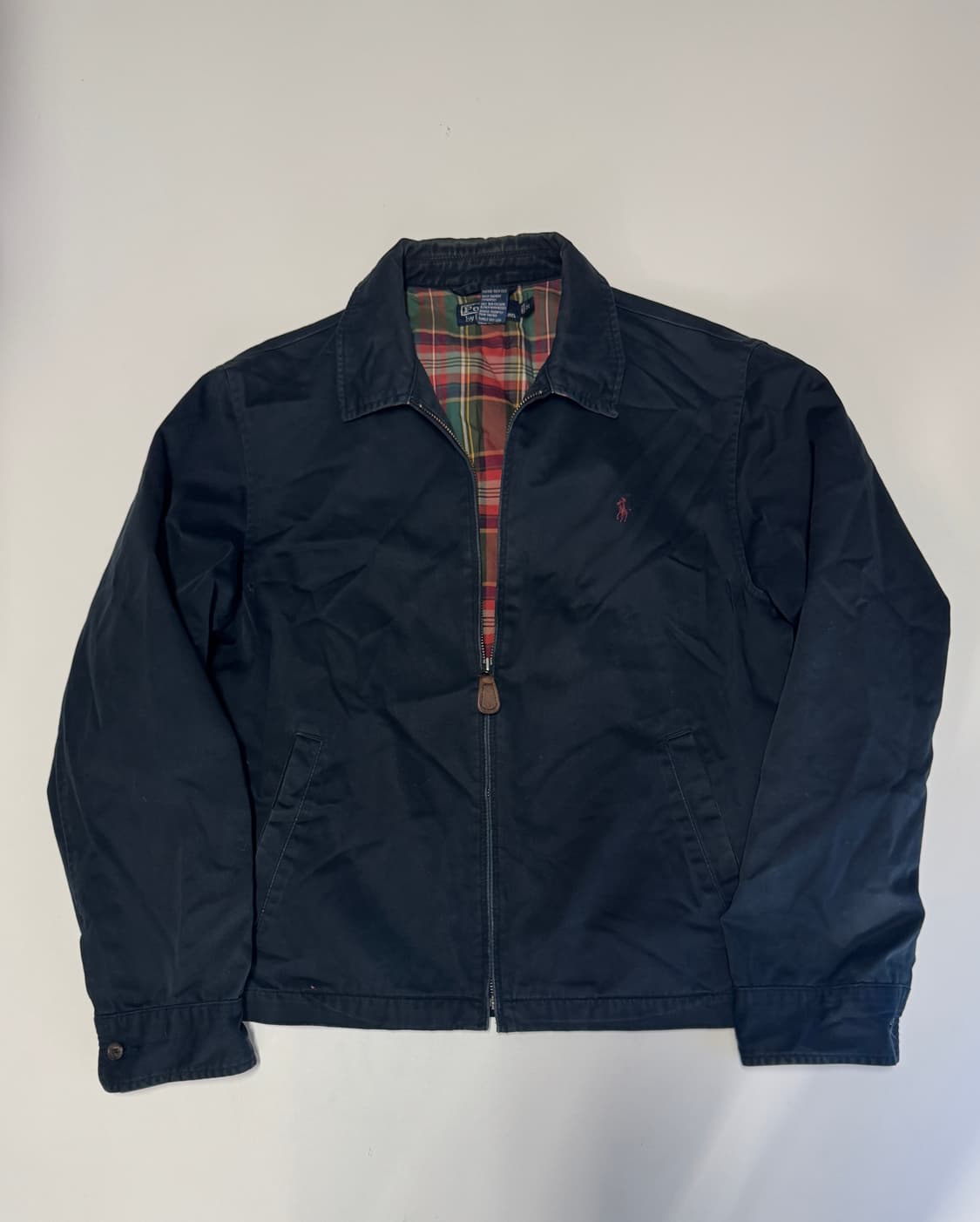 강추!! 폴로 랄프로렌 코튼 헤링턴 자켓 M ~ L 네이비 상품이미지1