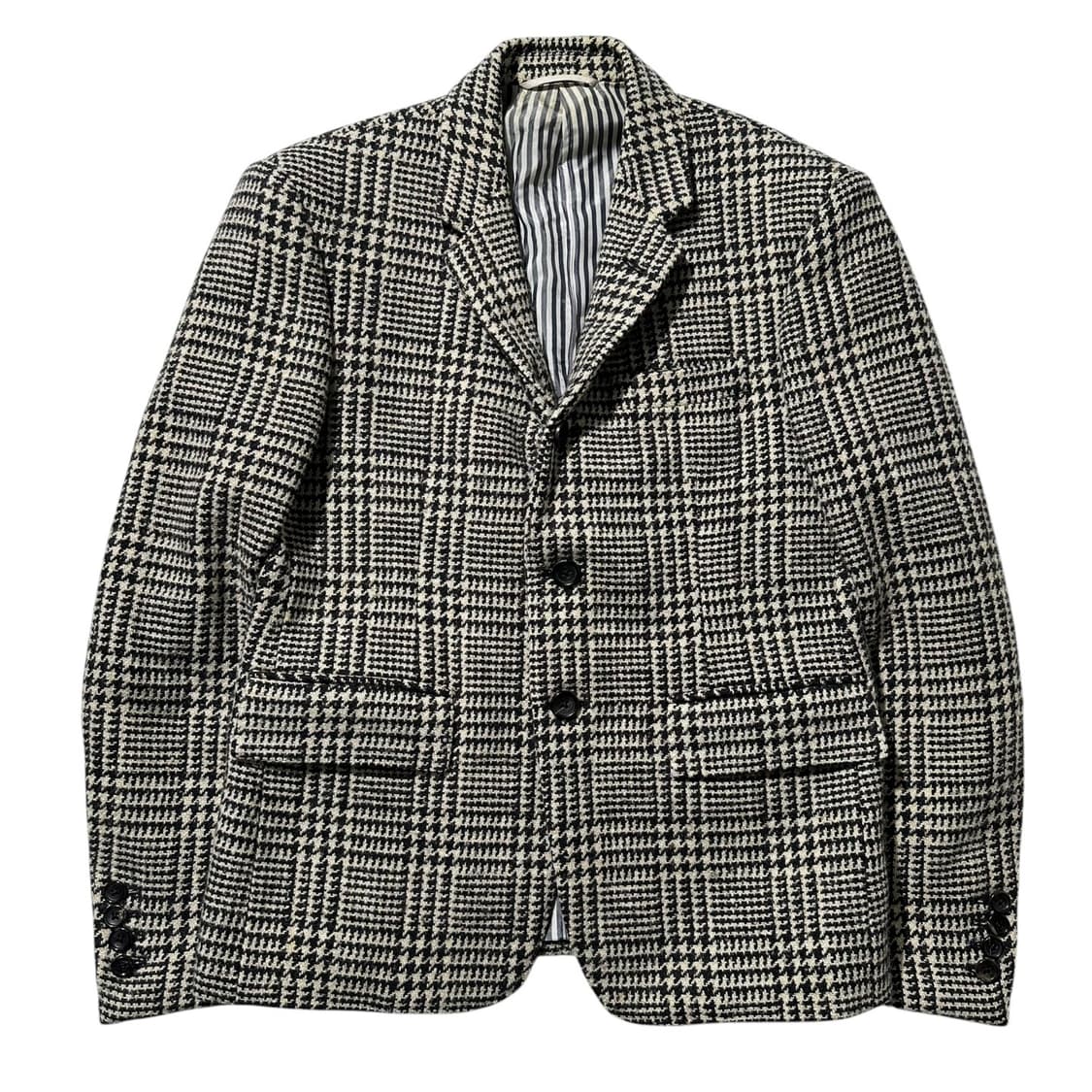 톰브라운 울 글렌체크 싱글 3B 블레이저 자켓 상품이미지2