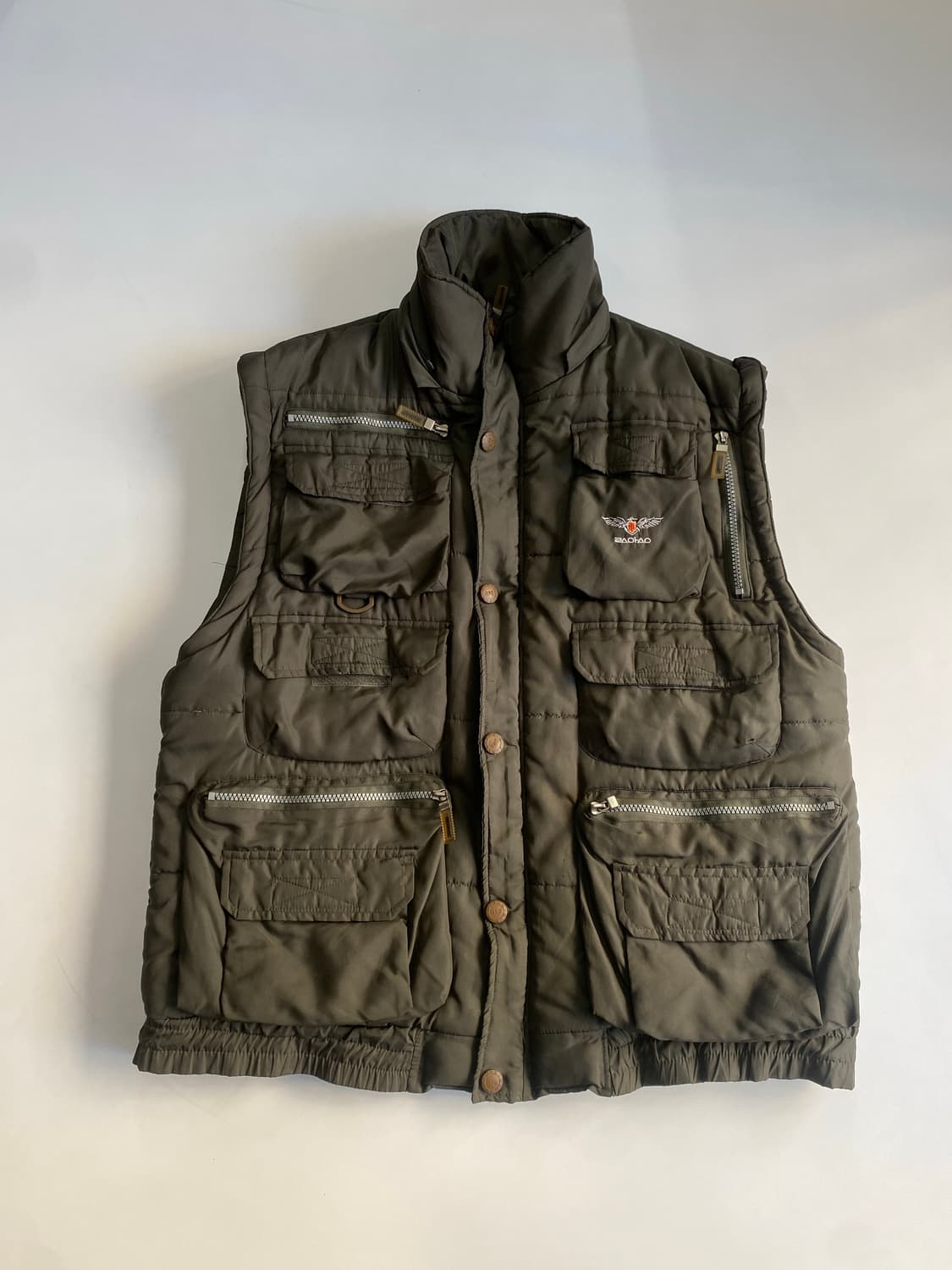 [XL] Vintage 카키 유틸리티 패딩 상품이미지6