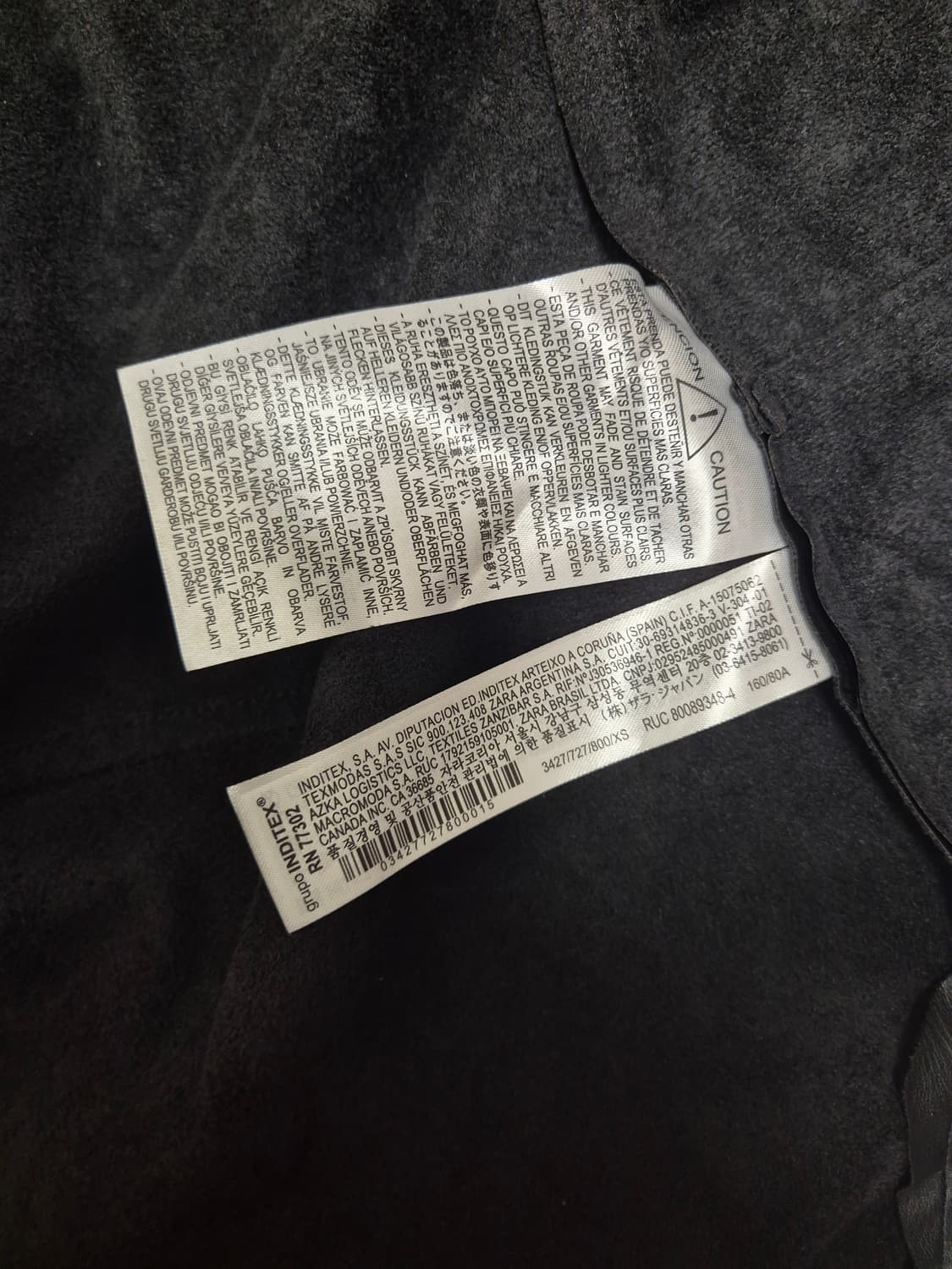 자라 가죽자켓(21fw) 상품이미지4