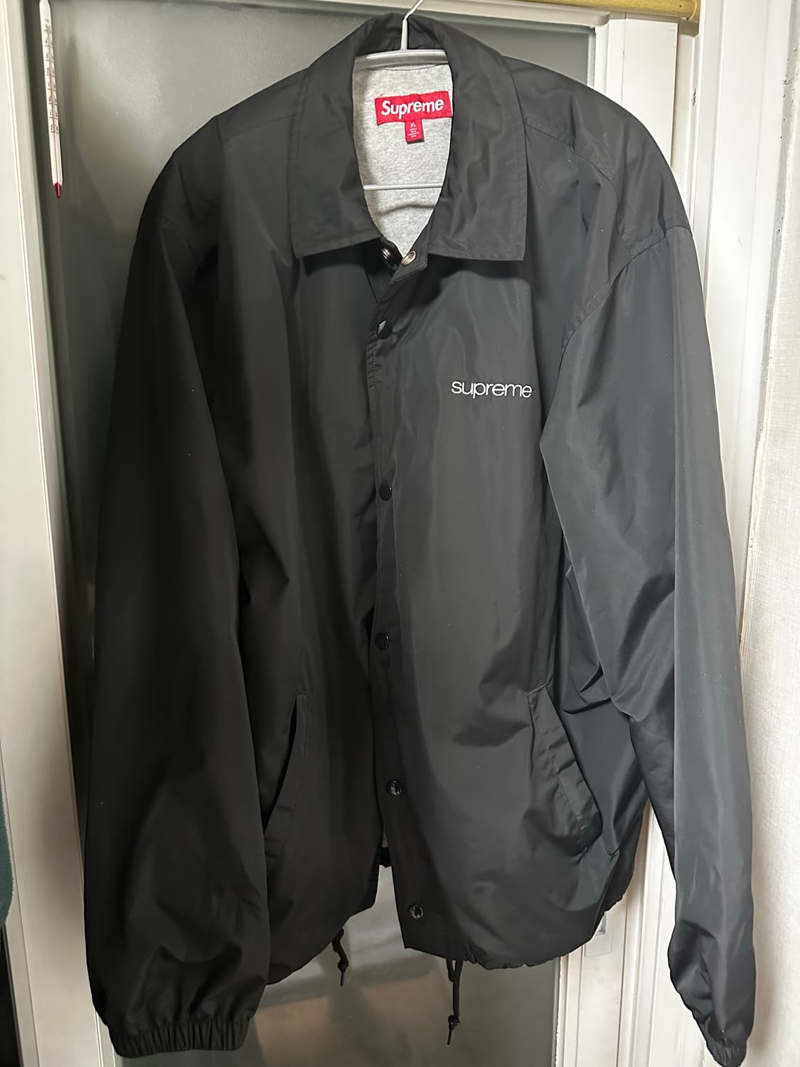 슈프림 23FW NYC코치자켓 블랙 상품이미지2