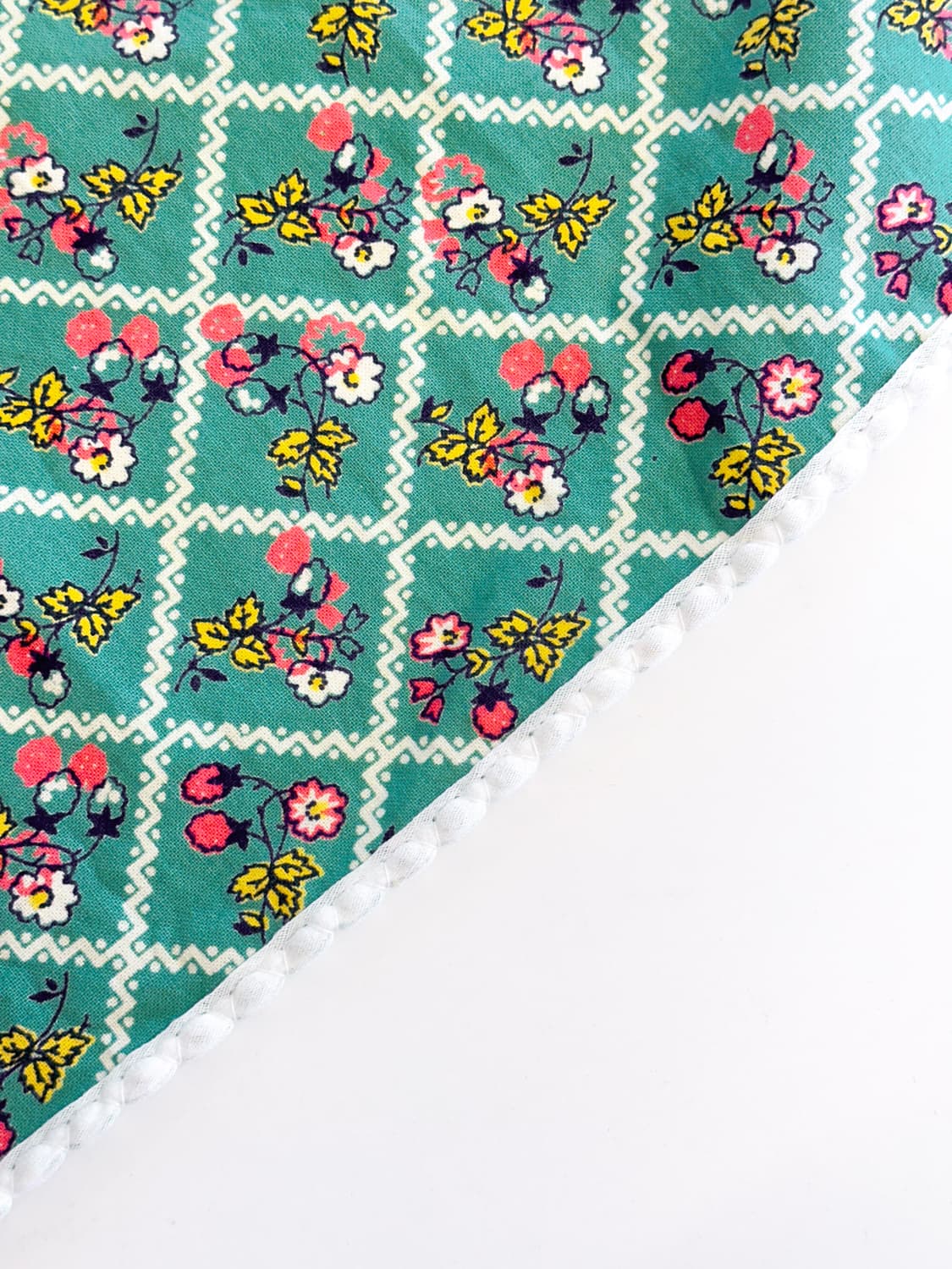 🌼💚빈티지 산딸기 플라워 하프 에이프런🍓🌿 상품이미지7