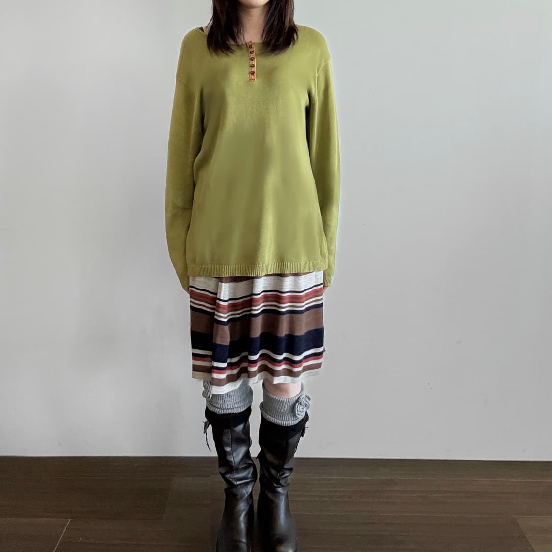 Ball Cyan Knit 상품이미지1