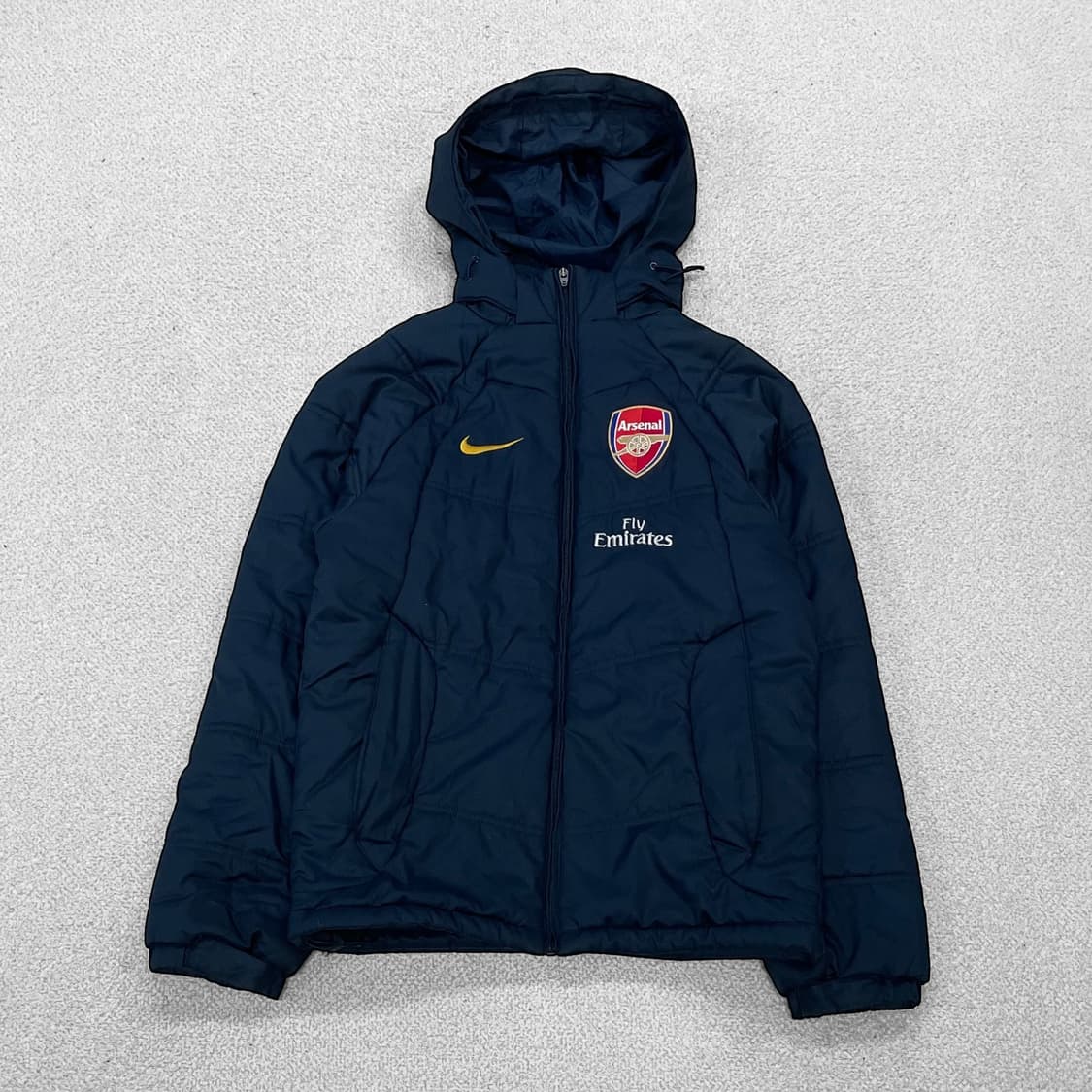 나이키 08 아스날 후드 패디드 점퍼 네이비 상품이미지1